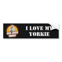 Yorkshire Terrier Dog Lover bumper stickers by DogBreedGifts Yorkshire Terrier Dog Lover bumper stickers