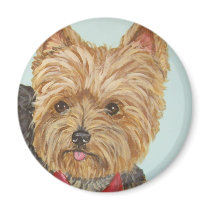 YORKSHIRE TERRIER DOG MAGNET magnets