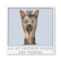 Yorkshire Terrier Favorite magnets