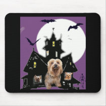 Yorkshire Terrier Halloween Mousepad