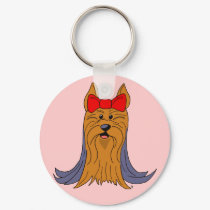 Yorkshire Terrier Keychain
