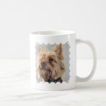 Yorkshire Terrier lindo Tazas