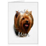 Yorkshire Terrier Mom 2 Greeting Cards