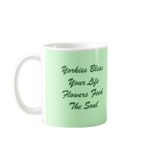 Yorkshire Terrier Mug Garden by normagolden Yorkshire Terrier Mug Garden