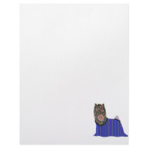 Yorkshire Terrier Patchwork Pet Letterhead