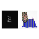 Yorkshire Terrier Patchwork Pet Photo Card