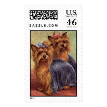 Yorkshire Terrier Postage Vintage