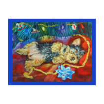 Yorkshire Terrier postcards by Dogartist Yorkshire Terrier postcards
