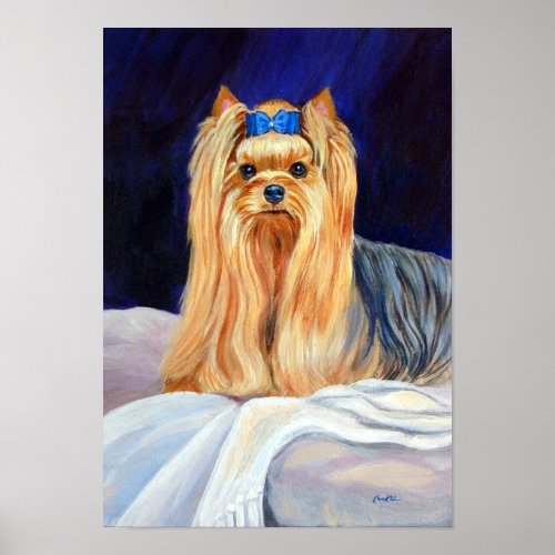 Yorkshire Terrier Print Poster print