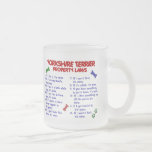 YORKSHIRE TERRIER Property Laws 2 Yorkie Coffee Mugs