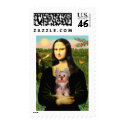 Yorkshire Terrier Puppy - Mona Lisa stamp