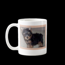 Yorkshire Terrier puppy mug mugs