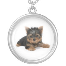 Yorkshire Terrier Puppy Necklace