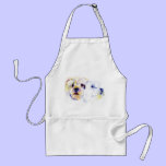 Yorkshire Terrier Sketch Apron aprons