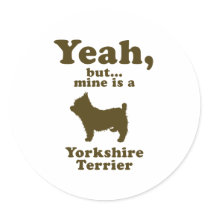 Yorkshire Terrier stickers by Pawdboy Yorkshire Terrier stickers