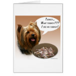 Yorkshire Terrier Turkey Cards