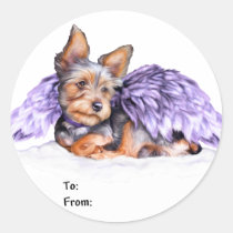Yorkshire Terrier Yorkie Angel stickers