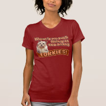 YORKSHIRE TERRIERS TEE SHIRTS