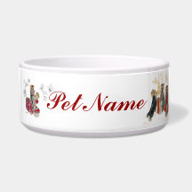 Yorkshire Terriers Traveling Pet Bowl
