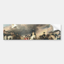 Yorktown Surrender by John Trumbull Bumper Stickers