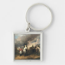 Yorktown Surrender by John Trumbull keychains