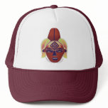YORUBA MASK TRUCKER HAT