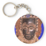 YORUBA MASK KEY CHAIN
