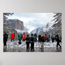 Yosemite at Sunrise Poster