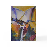 Yosemite Autumn Watercolor Card