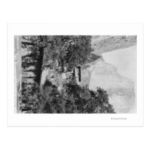 Yosemite, CA - The Ahwahnee Lodge and El Capitan Post Card