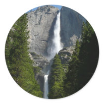 Yosemite Falls II Sticker by mlewallpapers Yosemite Falls II Sticker