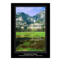 Yosemite Falls Reflection posters