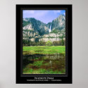 Yosemite Falls Reflection print