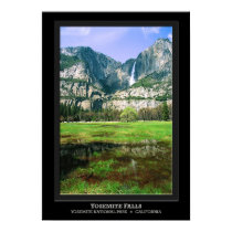 Yosemite Falls Reflection posters by gust_front Yosemite Falls Reflection posters