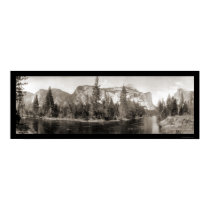 Yosemite Falls River Photo 1915 posters