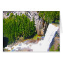 yosemite falls with rainbow cards by cardart yosemite falls with rainbow cards