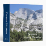 Yosemite family vacation avery photo binder