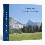 Yosemite family vacation avery photo binder