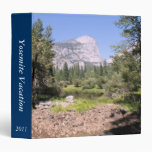 Yosemite family vacation avery photo binder