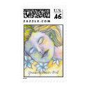 Yosemite Flower Girl postage by genmandrake Yosemite Flower Girl postage