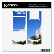 Yosemite Half Dome BlackBerry Skins