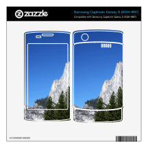 Yosemite Half Dome Samsung Captivate Decal