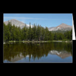 Yosemite Lake Reflection Card