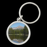 Yosemite Lake Reflection Keychain