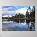 Yosemite lakes 2003 print