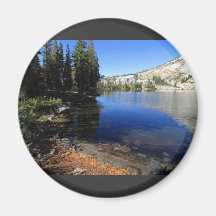 Yosemite May Lake Fridge Magnet