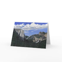 Yosemite National Park Blank Greeting Card