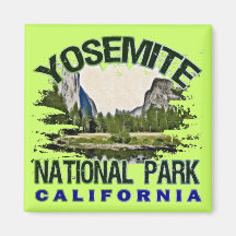 Yosemite National Park, California Fridge Magnet
