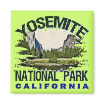 Yosemite National Park, California Fridge Magnet