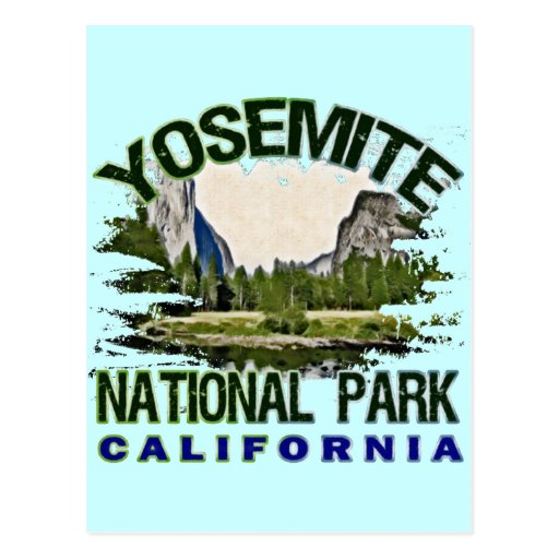 Yosemite National Park, California Post Card